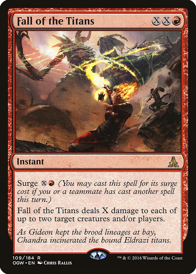 Fall of the Titans 109/184 (Oath of the Gatewatch)  | Good Games Adelaide SA