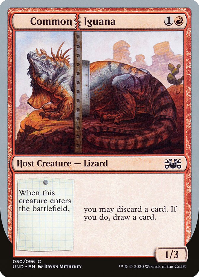 Common Iguana 50 (Unsanctioned)  | Good Games Adelaide SA