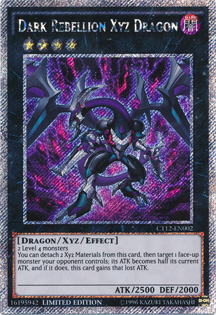 Dark Rebellion Xyz Dragon [CT12-EN002] Secret Rare | Good Games Adelaide SA