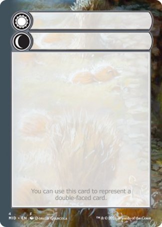 Helper Card (4/9) [Innistrad: Midnight Hunt Tokens] | Good Games Adelaide SA