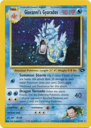 Giovanni's Gyarados (5/132) [Gym Challenge Unlimited] | Good Games Adelaide SA