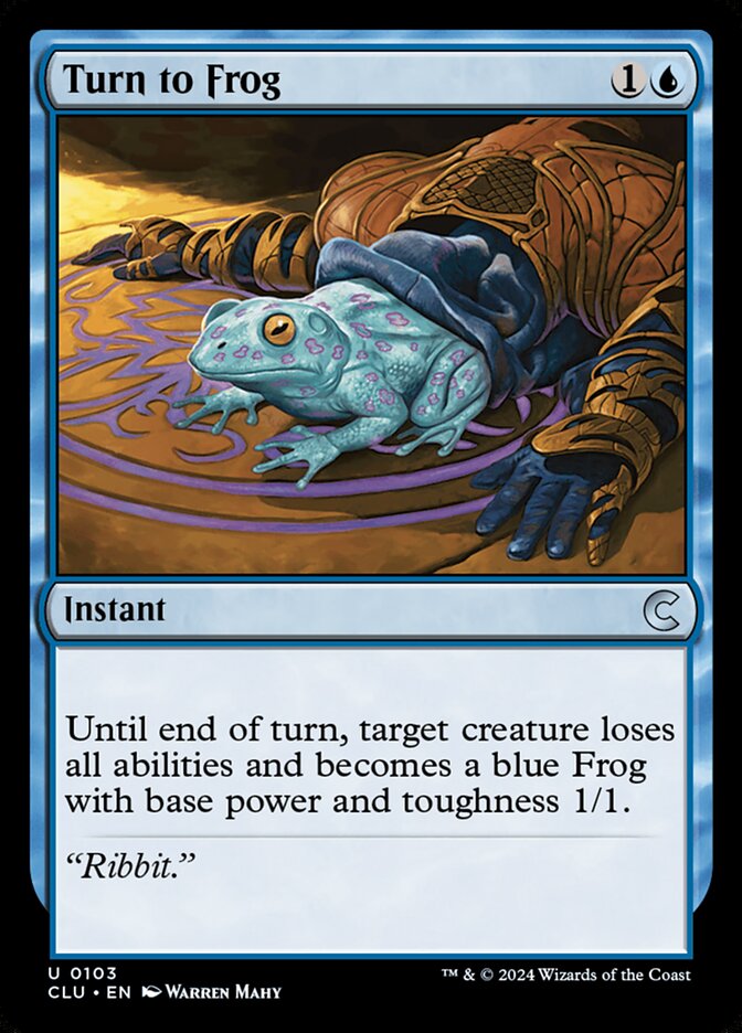Turn to Frog 103 (Ravnica: Clue Edition)  | Good Games Adelaide SA
