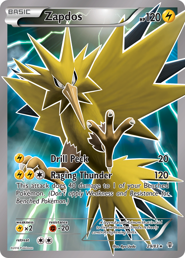 Zapdos (29/83) [XY: Generations] | Good Games Adelaide SA