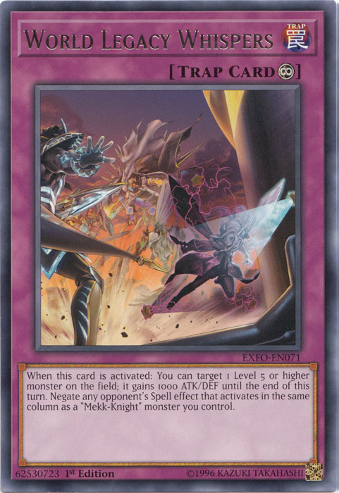 World Legacy Whispers [EXFO-EN071] Rare | Good Games Adelaide SA