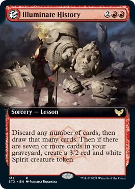 Illuminate History Extended Art 312 (Strixhaven: School of Mages)  - Foil | Good Games Adelaide SA