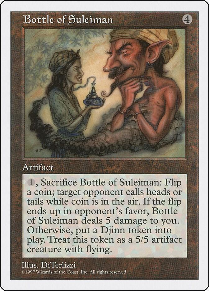 Bottle of Suleiman  (Fifth Edition)  | Good Games Adelaide SA