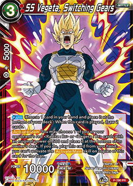 SS Vegeta, Switching Gears (P-296) [Tournament Promotion Cards] | Good Games Adelaide SA