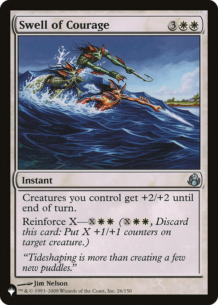 Swell of Courage [The List Reprints] | Good Games Adelaide SA