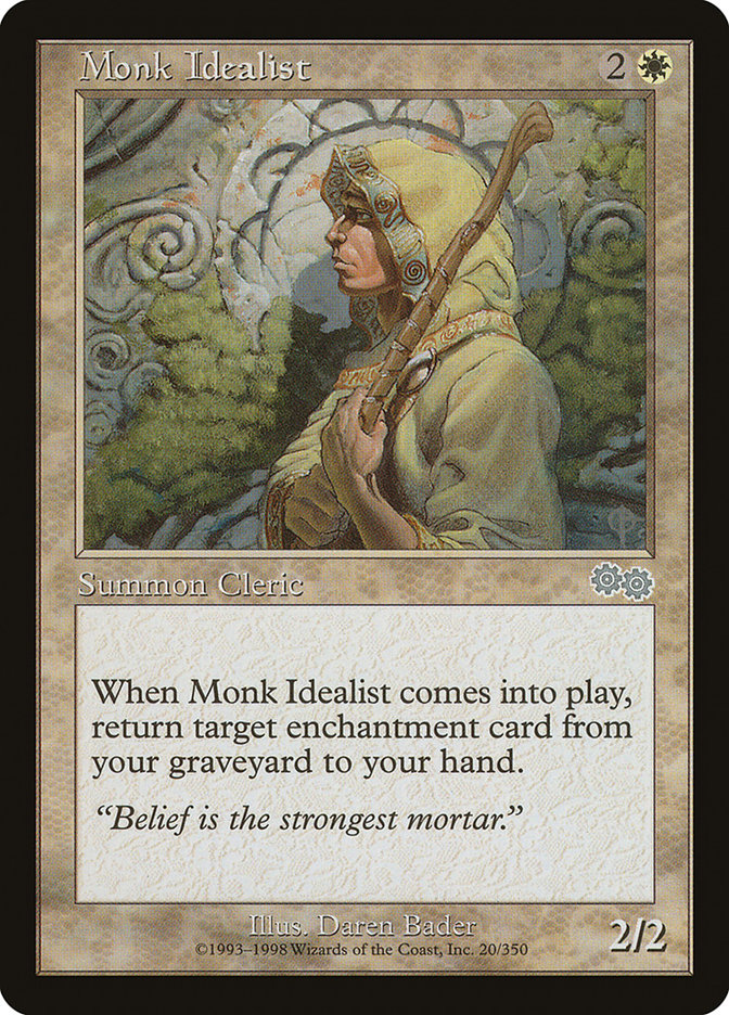 Monk Idealist [Urza's Saga] | Good Games Adelaide SA