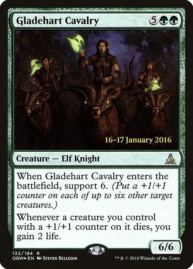 Gladehart Cavalry 132 (Prerelease Cards)  - Foil | Good Games Adelaide SA