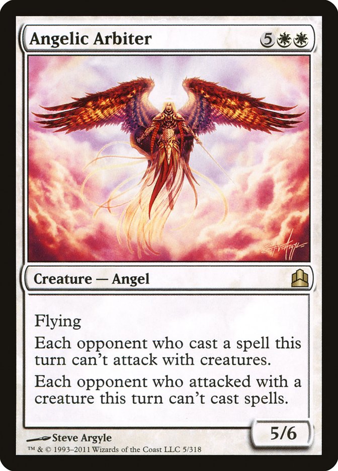 Angelic Arbiter [Commander 2011] | Good Games Adelaide SA