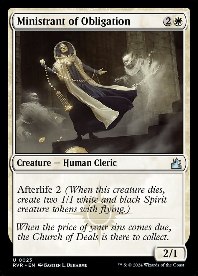 Ministrant of Obligation 23 (Ravnica Remastered)  - Foil | Good Games Adelaide SA