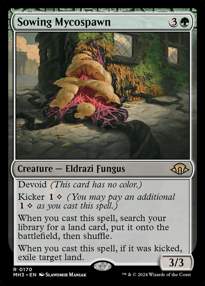 Sowing Mycospawn 170 (Modern Horizons 3)  - Foil | Good Games Adelaide SA