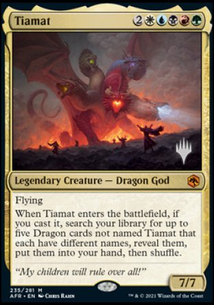 Tiamat (Promo Pack) [Dungeons & Dragons: Adventures in the Forgotten Realms Promos] | Good Games Adelaide SA