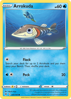 Arrokuda (041/185) [Sword & Shield: Vivid Voltage] | Good Games Adelaide SA