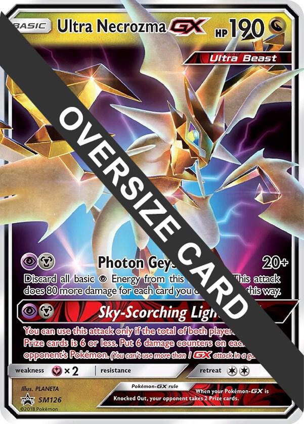 Ultra Necrozma GX SM126 SM126 (Jumbo Cards)  - Holofoil | Good Games Adelaide SA
