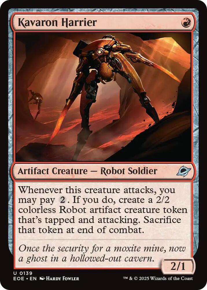 Kavaron Harrier 139 (Edge of Eternities)  - Foil | Good Games Adelaide SA