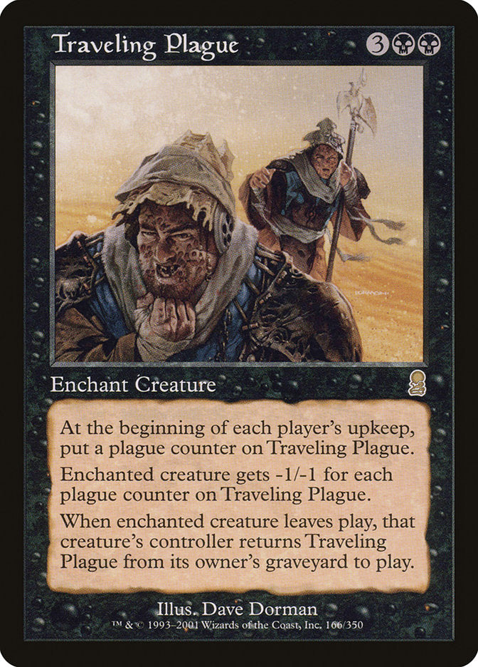 Traveling Plague 166 (Odyssey)  - Foil | Good Games Adelaide SA