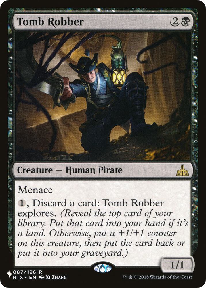 Tomb Robber 087/196 (The List Reprints)  | Good Games Adelaide SA