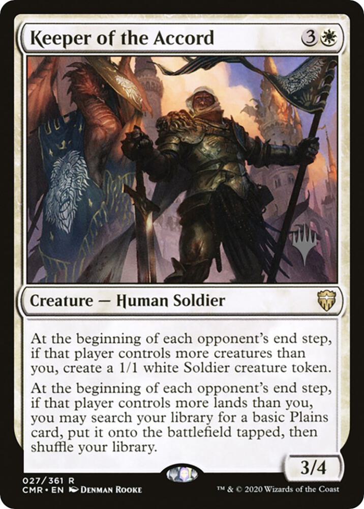 Keeper of the Accord 27 (Promo Pack: Murders at Karlov Manor)  - Foil | Good Games Adelaide SA