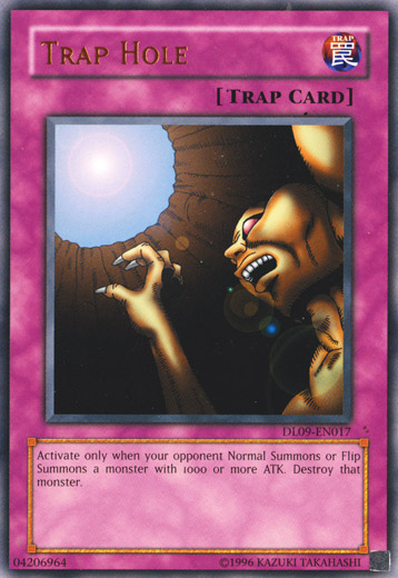 Trap Hole (Bronze) [DL09-EN017] Rare | Good Games Adelaide SA