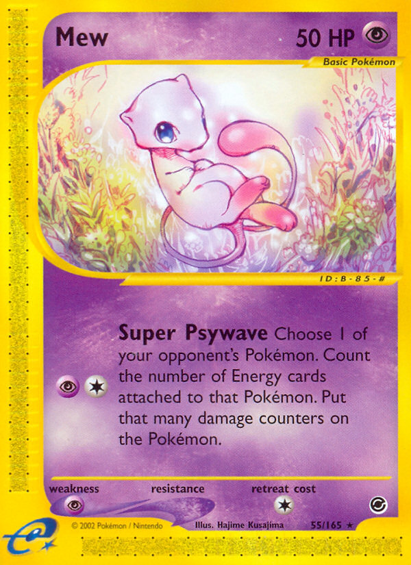 Mew (55/165) [Expedition: Base Set] | Good Games Adelaide SA