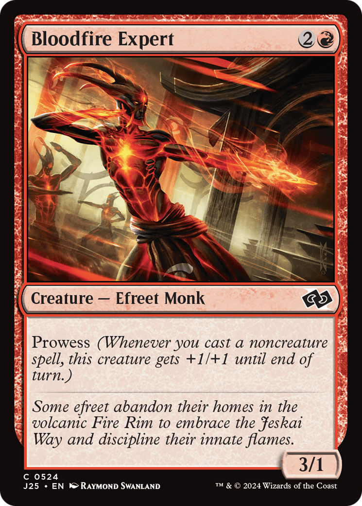 Bloodfire Expert [Foundations Jumpstart] | Good Games Adelaide SA
