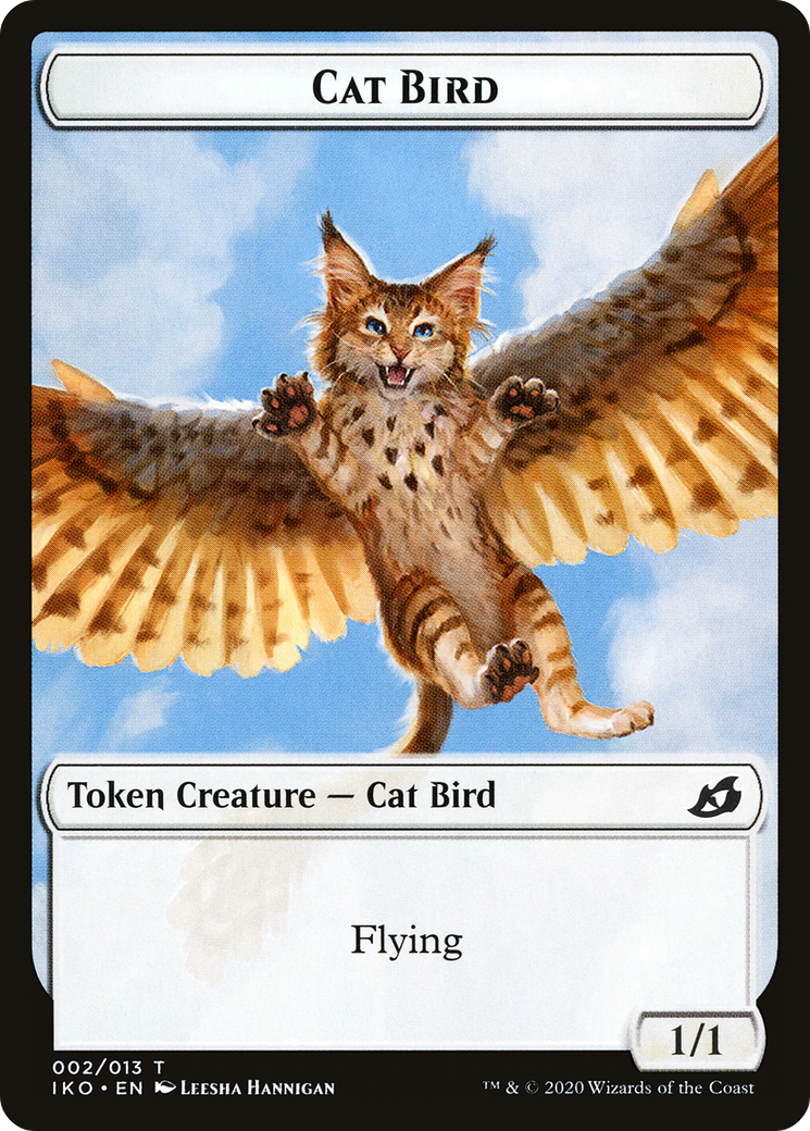 Cat Bird // Spirit Double-Sided Token [Starter Commander Decks] | Good Games Adelaide SA