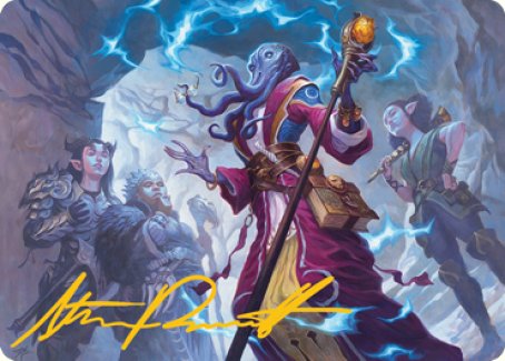 True Polymorph Art Card (Gold-Stamped Signature) [Dungeons & Dragons: Adventures in the Forgotten Realms Art Series] | Good Games Adelaide SA