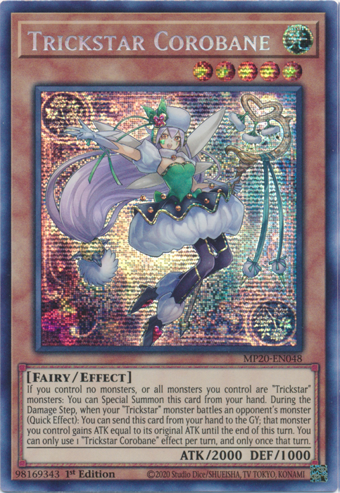 Trickstar Corobane [MP20-EN048] Prismatic Secret Rare | Good Games Adelaide SA