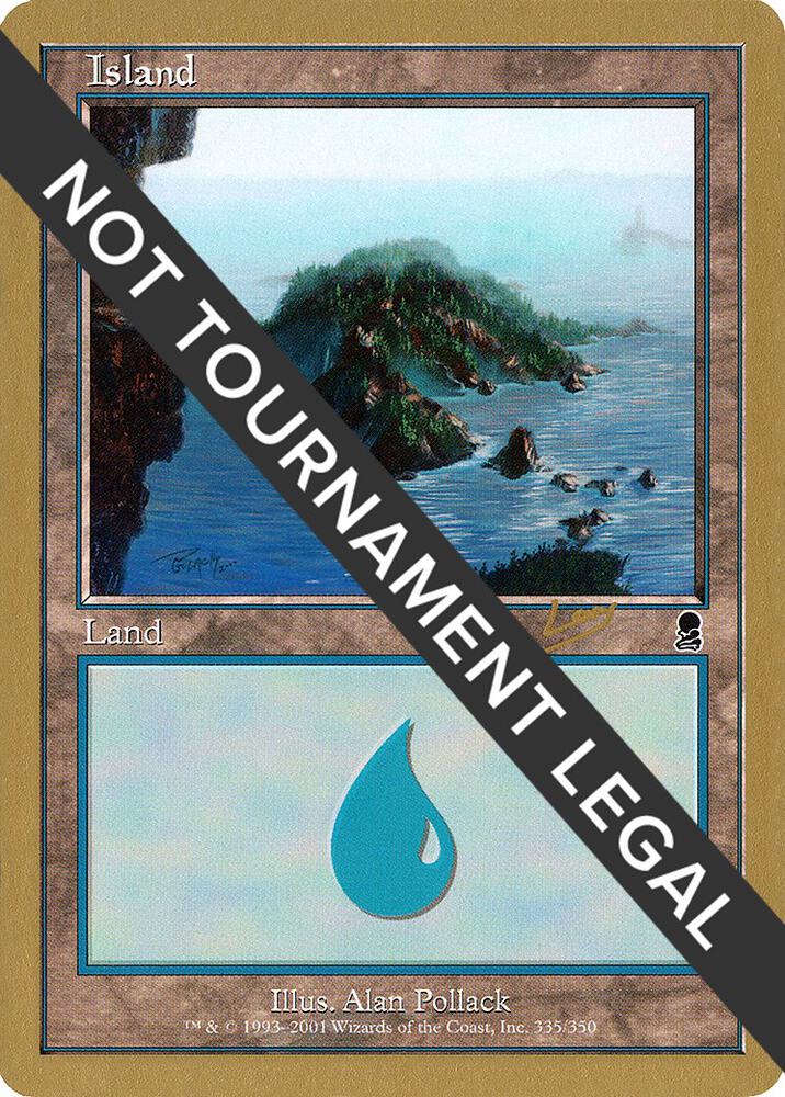 Island 335 2002 Raphael Levy ODY  (World Championship Decks)  | Good Games Adelaide SA