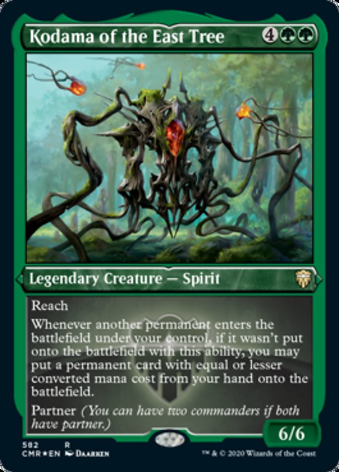Kodama of the East Tree (Foil Etched) [Commander Legends] | Good Games Adelaide SA