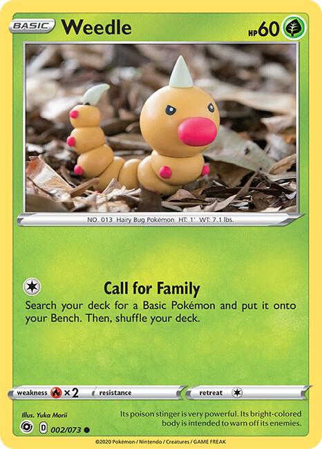 Weedle 02/73 (Champion's Path)  | Good Games Adelaide SA