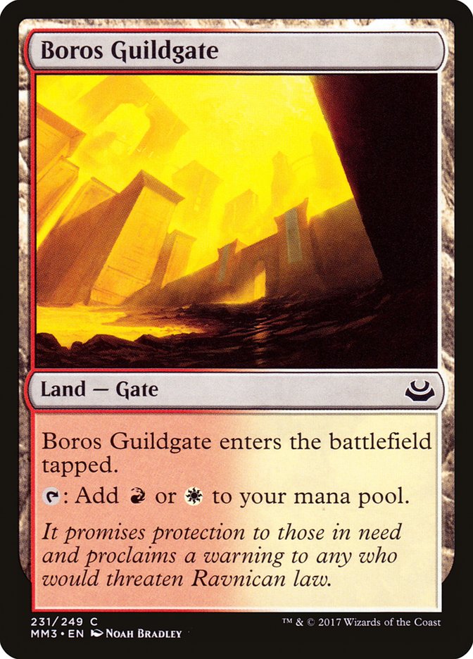 Boros Guildgate [Modern Masters 2017] | Good Games Adelaide SA