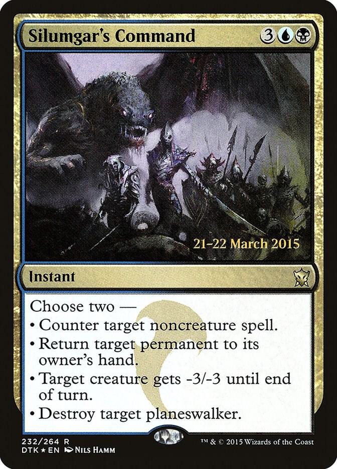 Silumgars Command 232 (Prerelease Cards)  - Foil | Good Games Adelaide SA