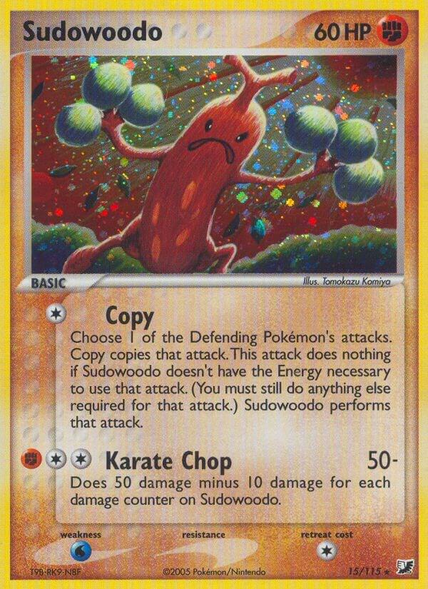 Sudowoodo 15/115 (Unseen Forces)  - Holofoil | Good Games Adelaide SA