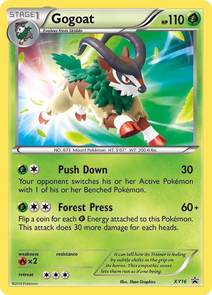 Gogoat XY16 (XY Promos)  - Holofoil | Good Games Adelaide SA