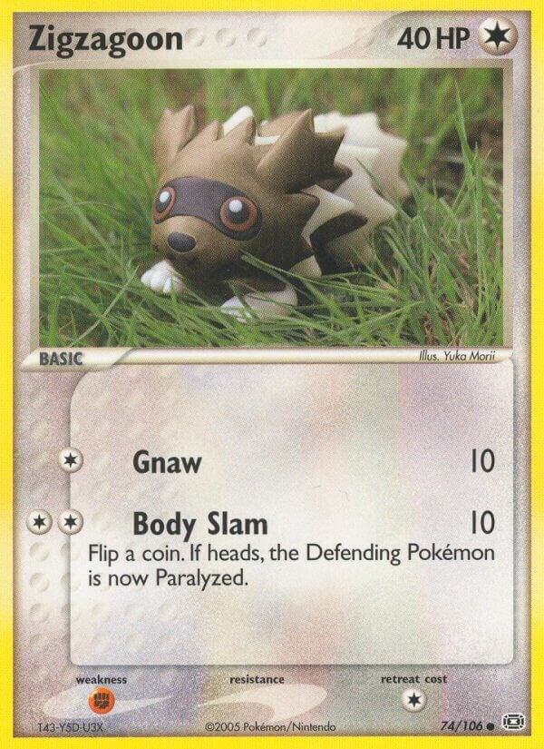 Zigzagoon 74/106 (Emerald)  | Good Games Adelaide SA