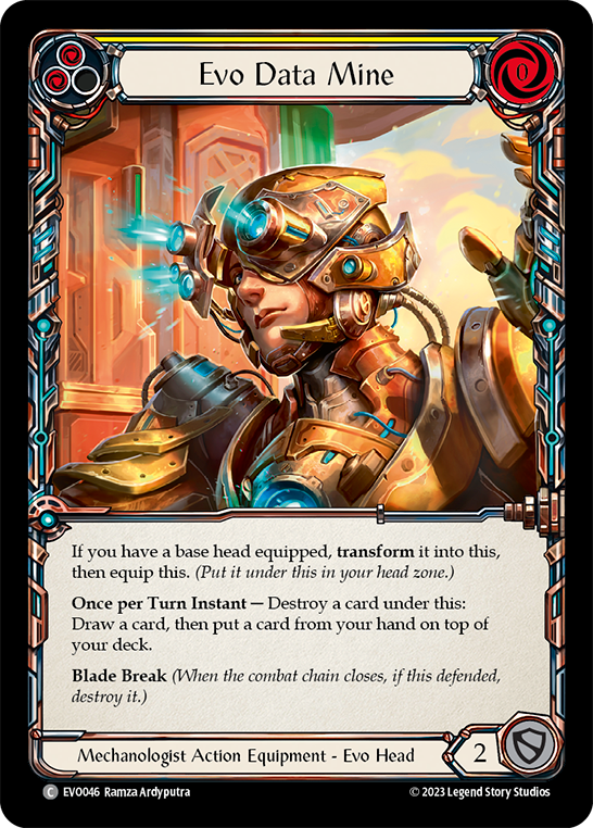 Evo Data Mine [EVO046] (Bright Lights)  Cold Foil | Good Games Adelaide SA
