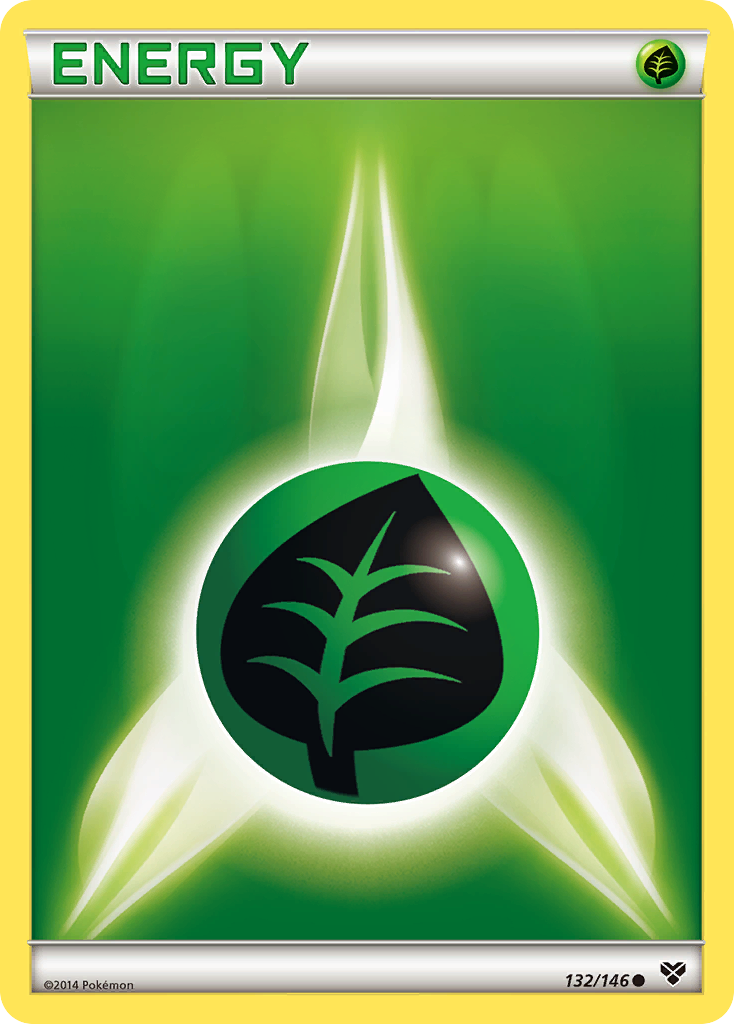 Grass Energy (132/146) [XY: Base Set] | Good Games Adelaide SA