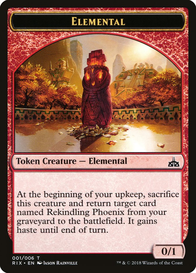 Elemental 1 (Rivals of Ixalan)  | Good Games Adelaide SA