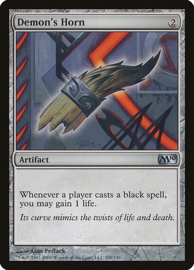 Demons Horn 209/249 (Magic 2010 (M10))  - Foil | Good Games Adelaide SA