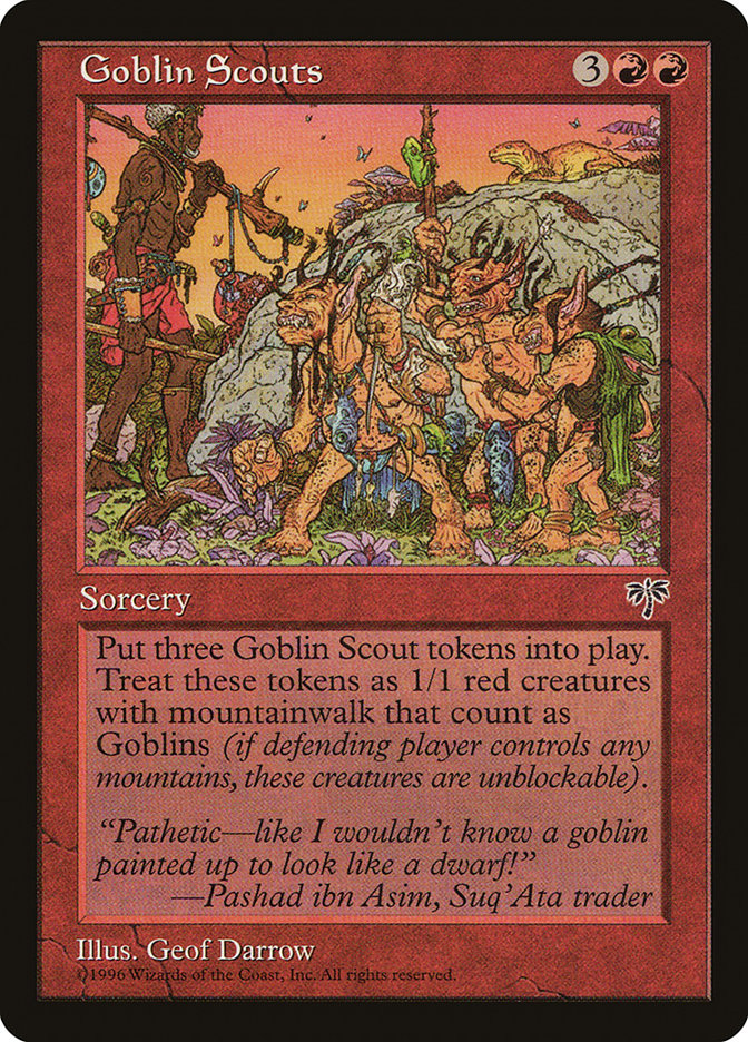 Goblin Scouts  (Mirage)  | Good Games Adelaide SA