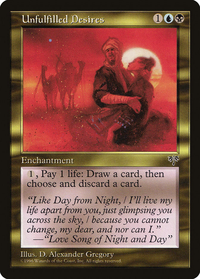 Unfulfilled Desires  (Mirage)  | Good Games Adelaide SA