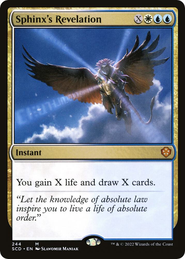 Sphinxs Revelation 244 (Starter Commander Decks)  | Good Games Adelaide SA