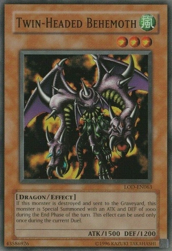 Twin-Headed Behemoth [LOD-EN063] Super Rare | Good Games Adelaide SA