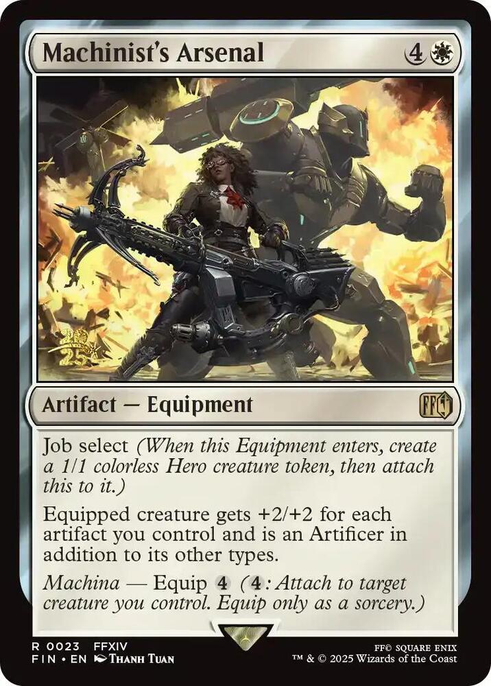 Machinists Arsenal 23 (Prerelease Cards)  - Foil | Good Games Adelaide SA