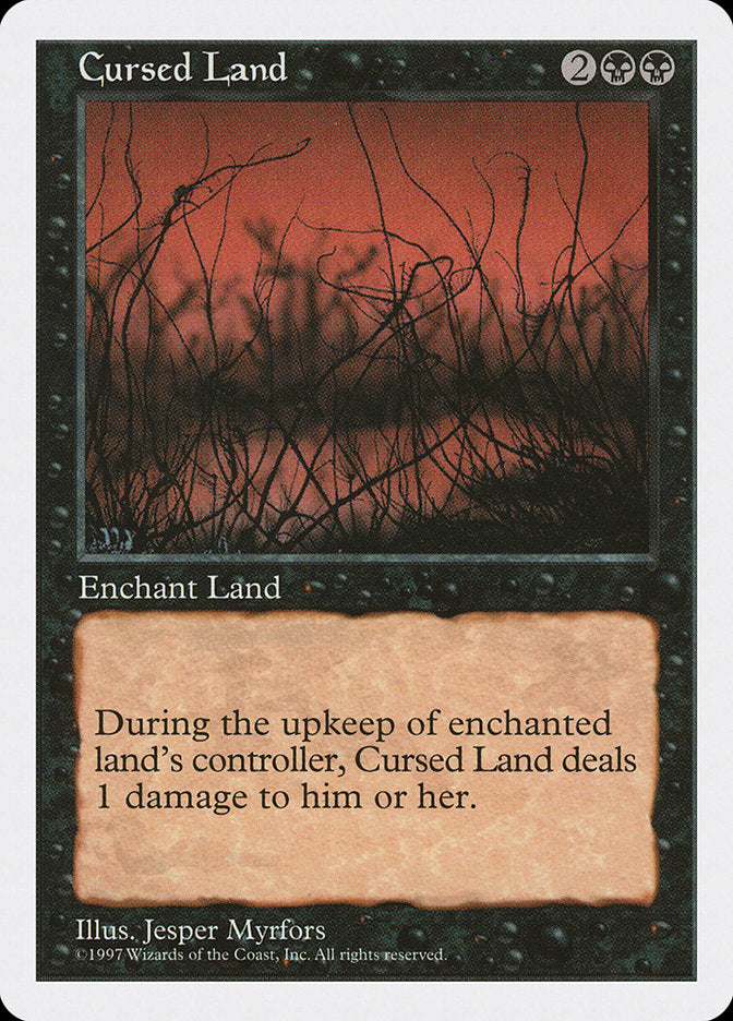 Cursed Land 152/455 (Fifth Edition)  | Good Games Adelaide SA