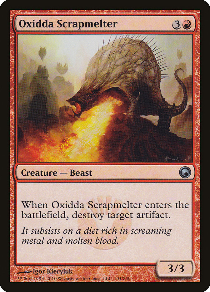 Oxidda Scrapmelter [Scars of Mirrodin] | Good Games Adelaide SA
