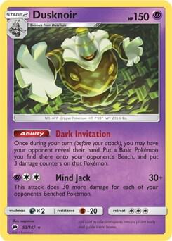 Dusknoir 53 147 SM Burning Shadows 053/147 (Deck Exclusives)  | Good Games Adelaide SA